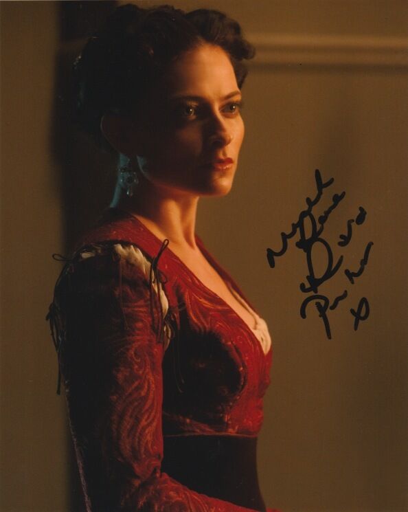 Lara Pulver Davinci's Demons Autographed Signed 8x10 Photo Poster painting COA