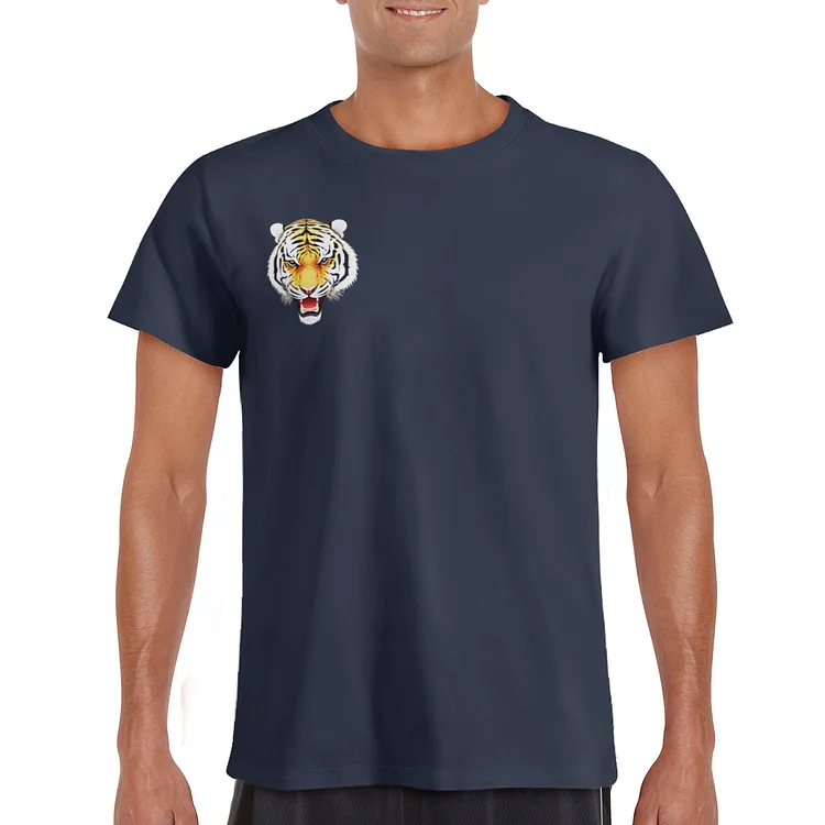 Double Sided Printing Tiger T-Shirt