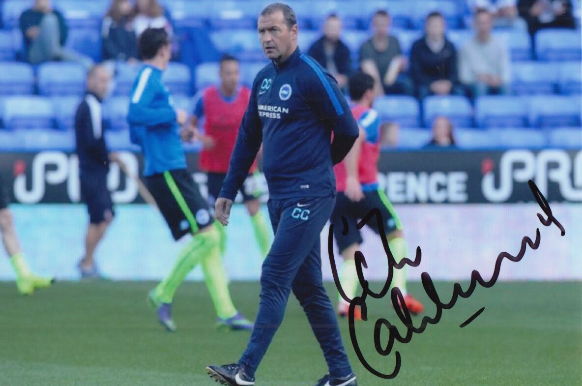 BRIGHTON HAND SIGNED COLIN CALDERWOOD 6X4 Photo Poster painting.