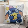 Cartoon-11CT Stamped Cross Stitch Pillowcase 45*45cm