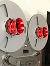 1 Pair Reel To Reel Tape Nab Hub Adapter Polished Aluminum Alloy 10 Inch Opener