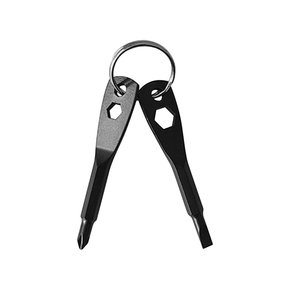 

Steel Mini EDC Slotted Screwdrivers Keychain Pocket Repair Tool, Silver, 501 Original