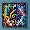 Music-Crystal Rhinestone Diamond Painting