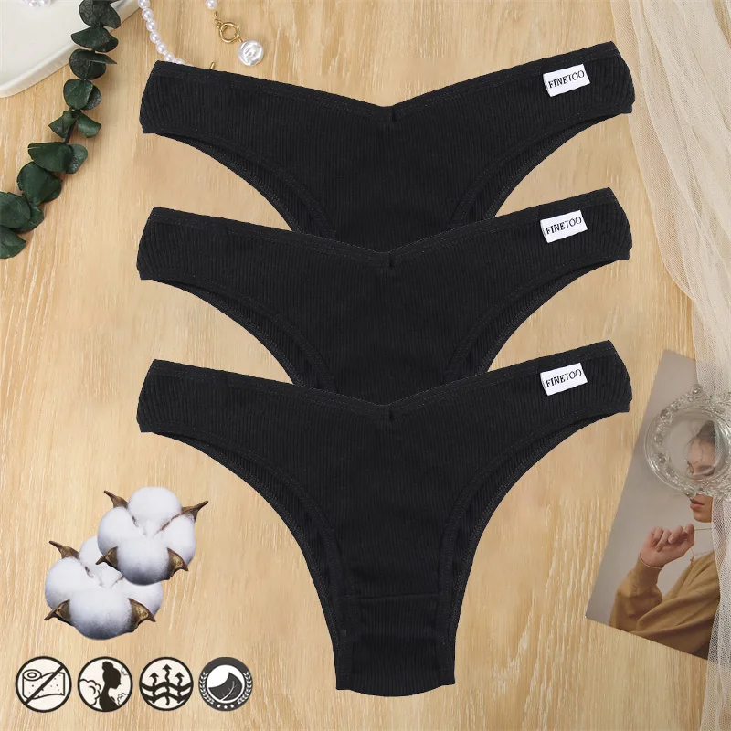 Billionm Cotton Women Panties Sexy V Waist Underwear T-back Underpants Woman Brazilian Pantys Female Briefs Intimates Lingerie
