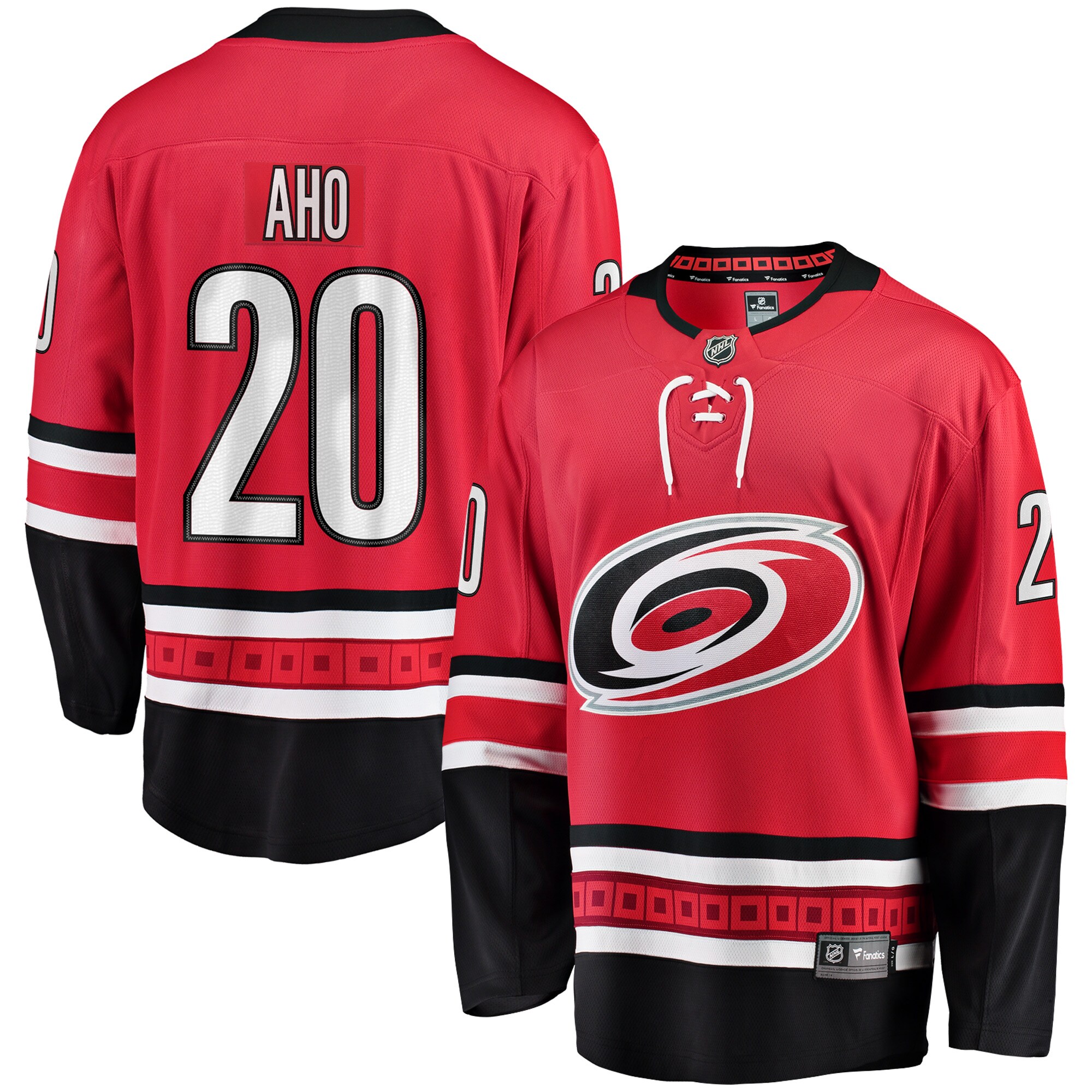 Sebastian Aho Carolina Hurricanes Fanatics Alternate Breakaway   Jersey – Red mysite