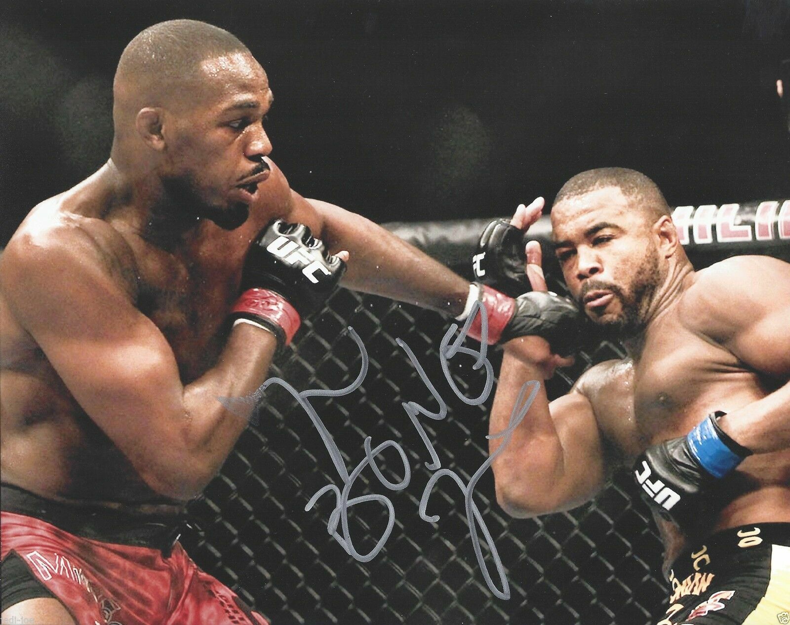 Jon Jones Autographed Signed 8x10 Photo Poster painting ( UFC ) REPRINT