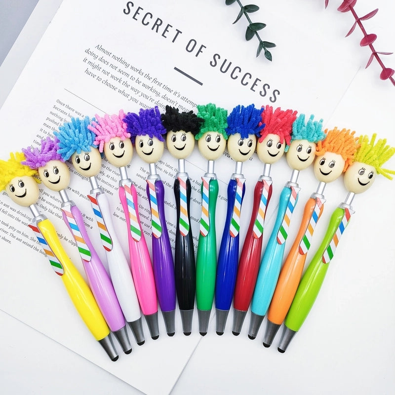 1 Piece Cartoon Class Learning ABS Plastic Cute Ballpoint Pen