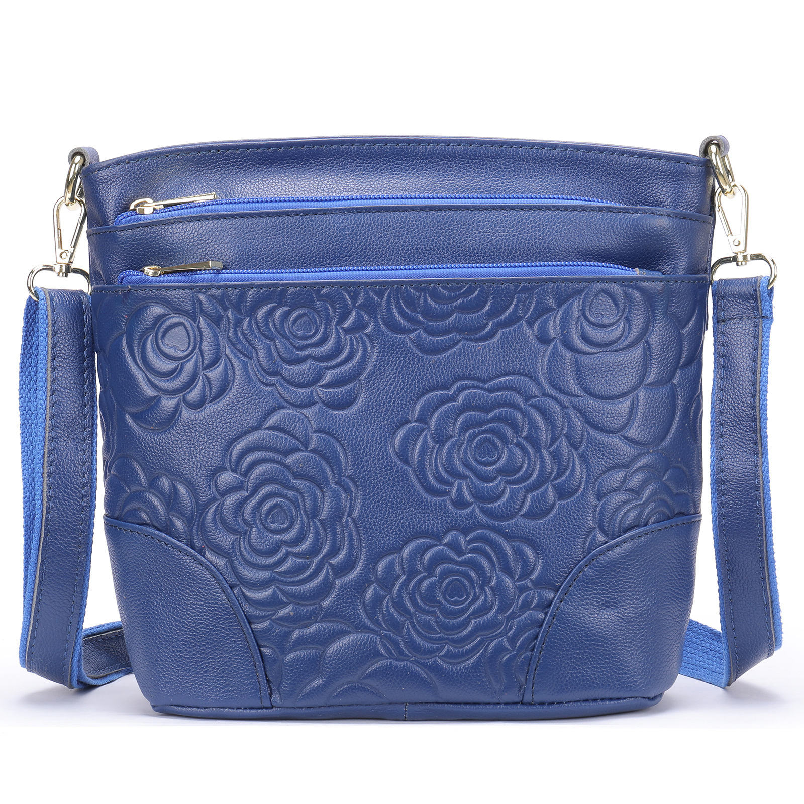 Mature Women Genuine Leather Ladies Bag Casual Shoulder Messenger Bag