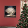 Arbre de vie-plein diamant rond peinture-30 * 30cm
