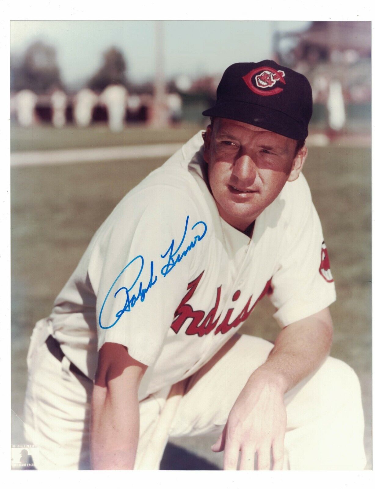 Ralph Kiner HOF Cleveland Indians Signed 8x10 Photo Poster painting W/Our COA LML131