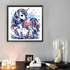 Flag Unicorn - Crystal Rhinestone Diamond Painting