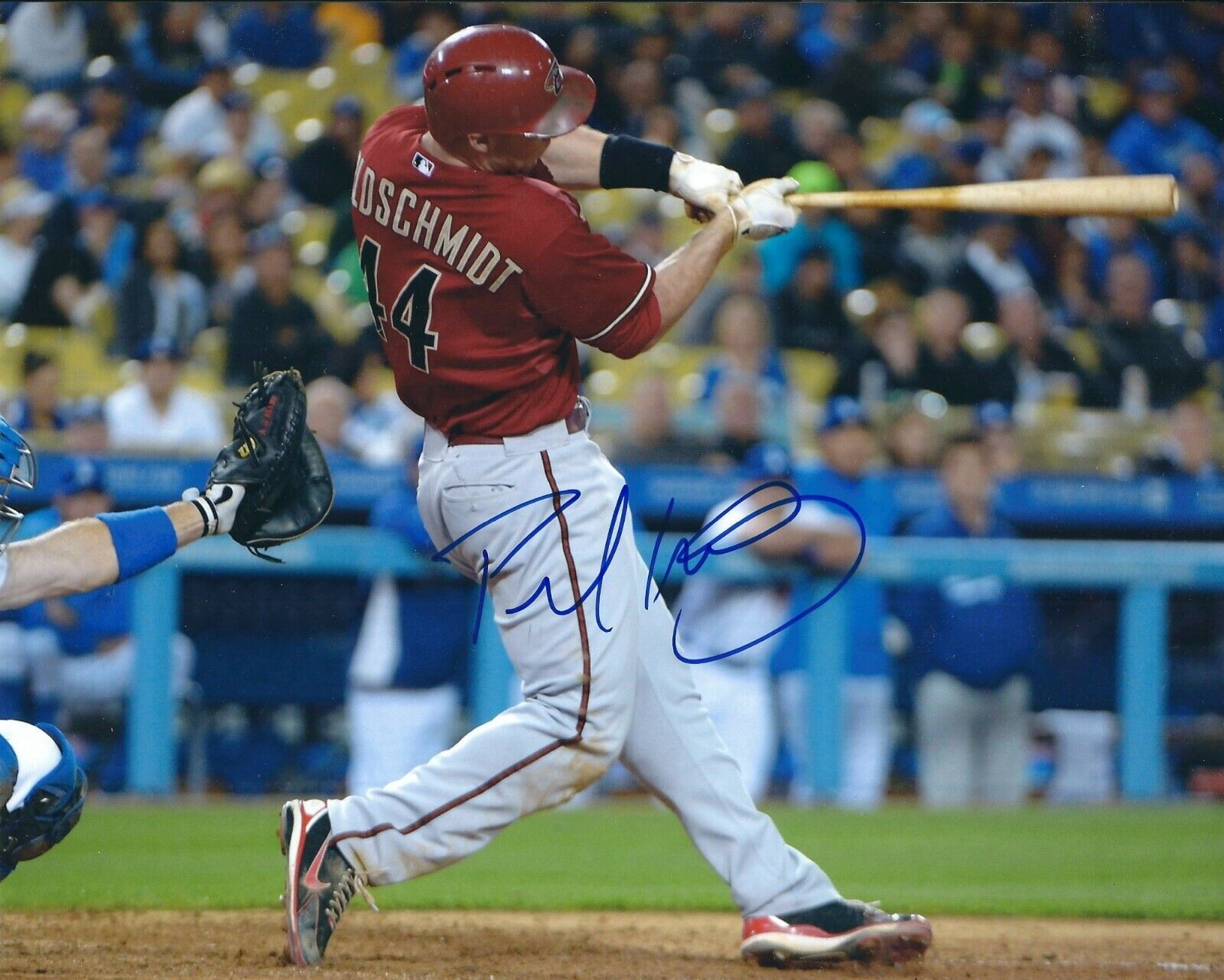 Autographed PAUL GOLDSCHMIDT Arizona Diamondbacks 8x10 Photo Poster painting w/ COA