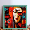 Abstract Figure Painting-11CT Stamped Cross Stitch 40*40cm/15.75*15.75in tapestrymarket