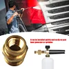 1/4 Inch F-M22 Brass Washer Adapter Quick Connection Foam Nozzle Brass Connector