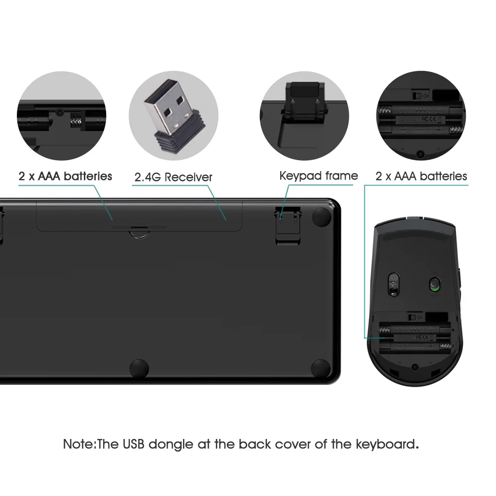 Rii Wireless Keyboard RKM709