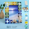 DIY Glass Mosaic Tiles Crafts Kits Handmade Phote Frame Home Decor Gifts