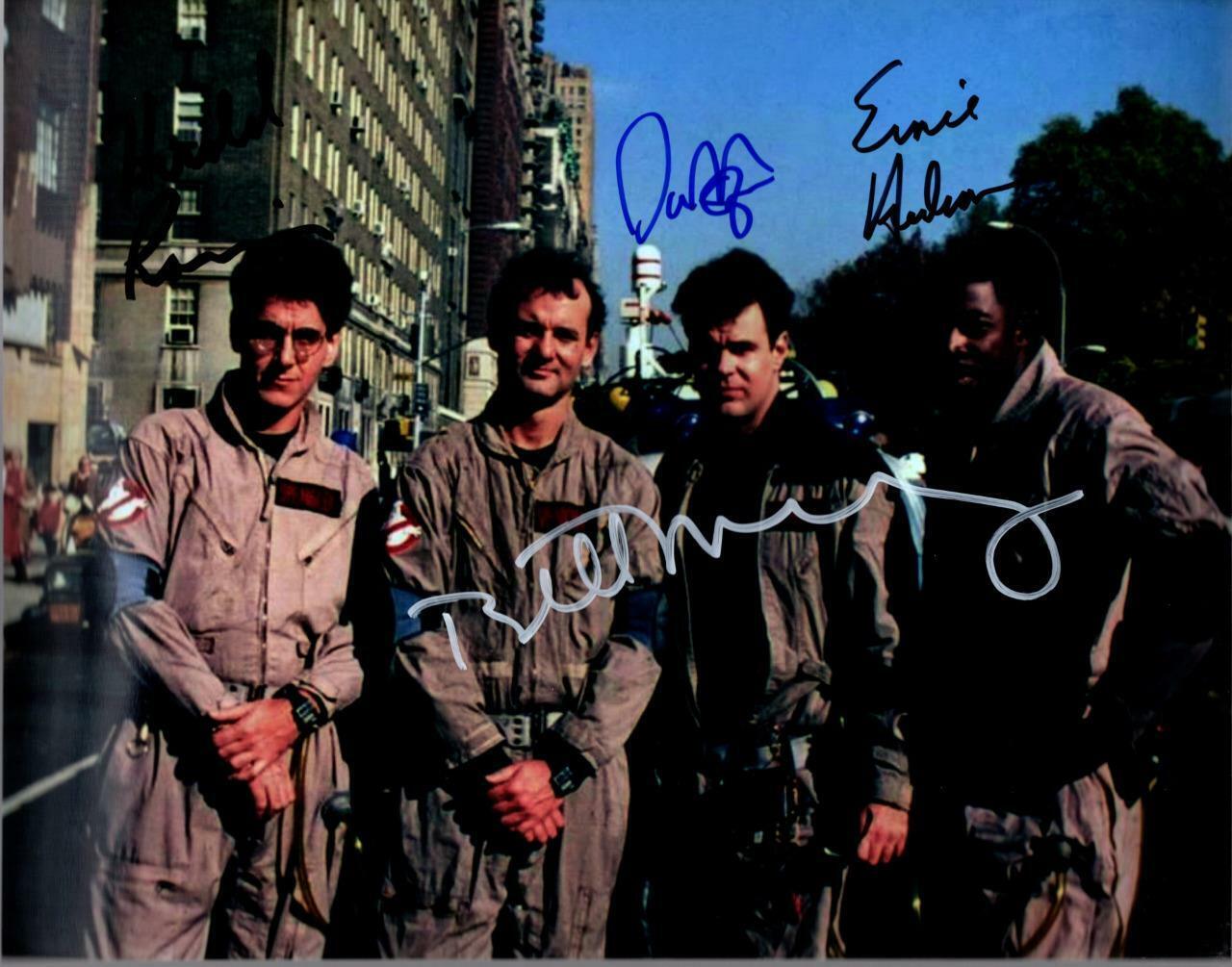 BILL Murray DAN Aykroyd Ramis Hudson autographed 11x14 Picture signed Photo Poster painting COA