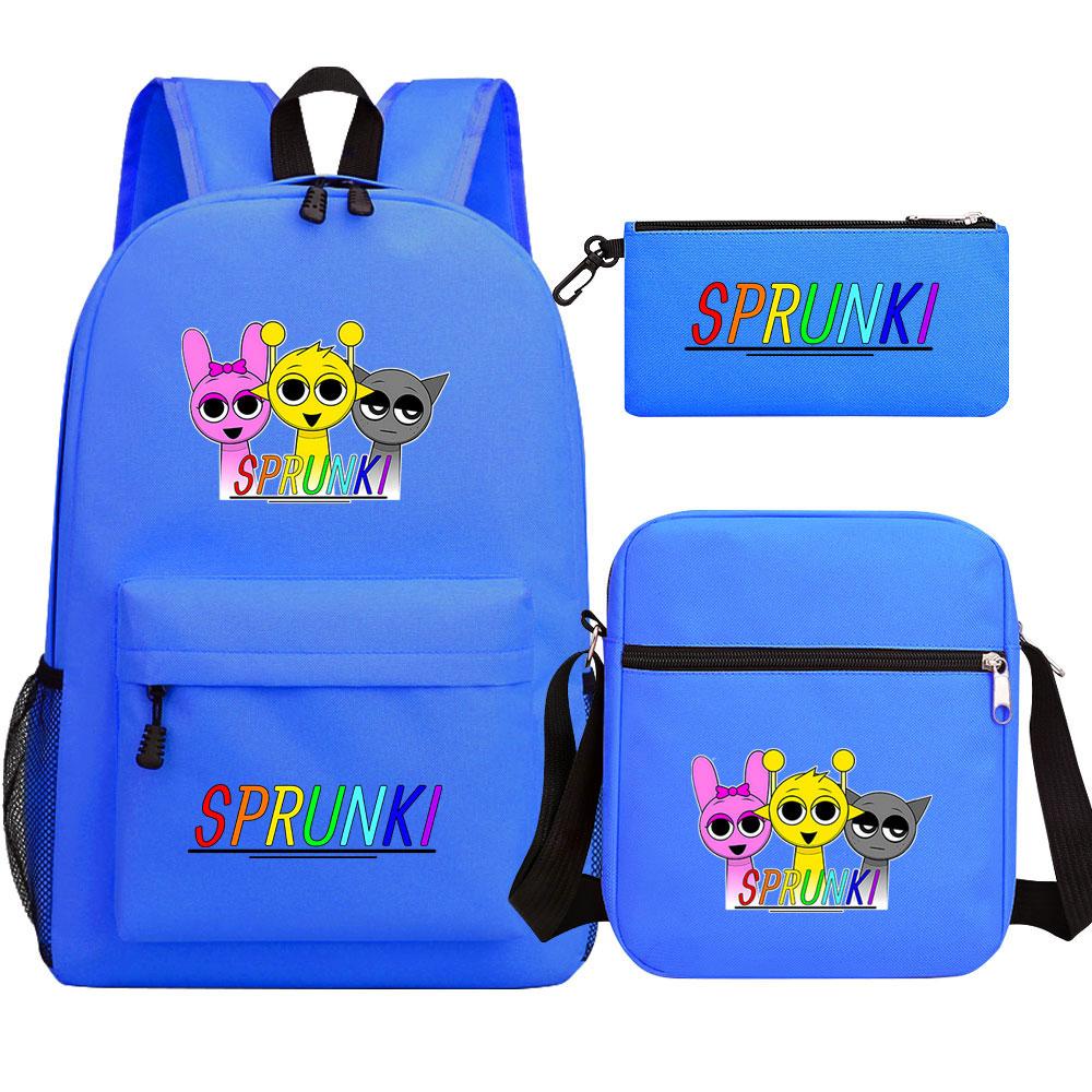 Mayoulove Sprunki Backpack Large Capacity Durable Design for School Trips-Mayoulove