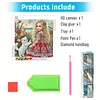 M&auml;dchen und Katze speziell geformte 5D-DIY-Teilbohrer-Diamanten-Punkte-Edelstein-Kunst-Kits f&uuml;r Erwachsene Anf&auml;nger-Wohnaccessoires Diamanten-Gem&auml;lde 