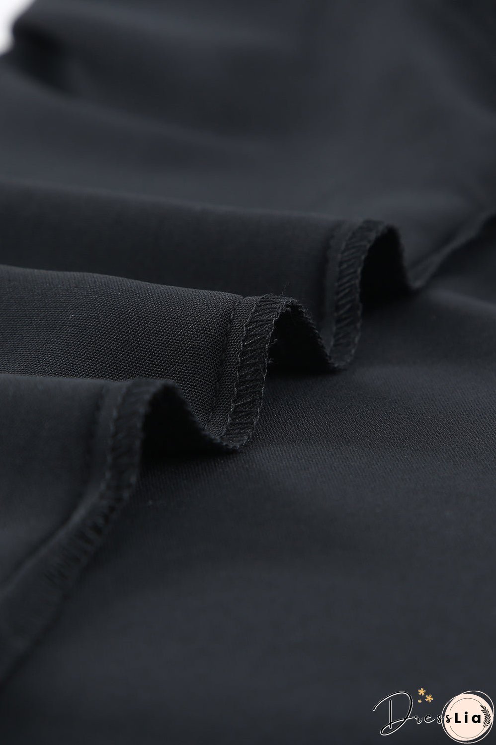 Polka Dot Lace Trim Spliced Mesh Blouse