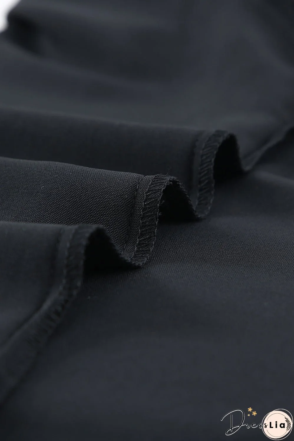 Polka Dot Lace Trim Spliced Mesh Blouse