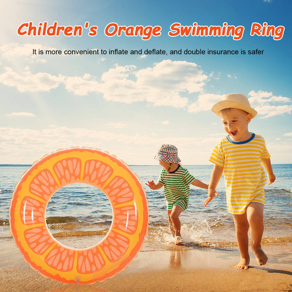 

Children Inflatable Swimming Pool Ring Beach Rescue Float PVC Lifebuoy, 80 #, 501 Original