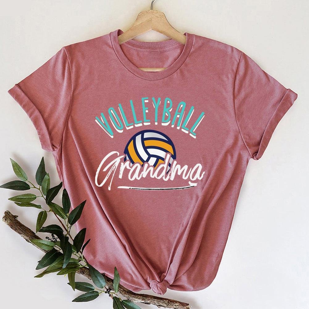 Volleyball Grandma T-Shirt Tee-07721