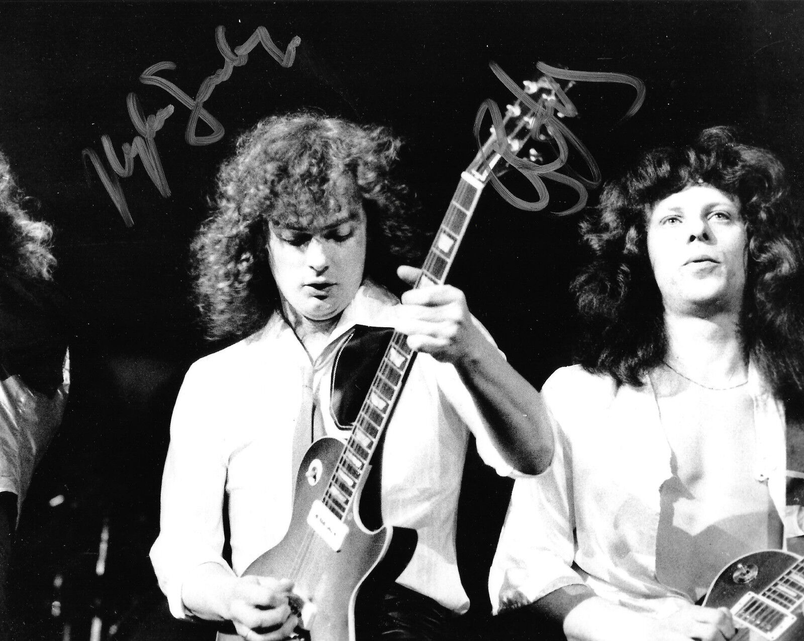 GFA April Wine * MYLES GOODWYN & BRIAN GREENWAY * Signed 8x10 Photo Poster painting AD1 COA