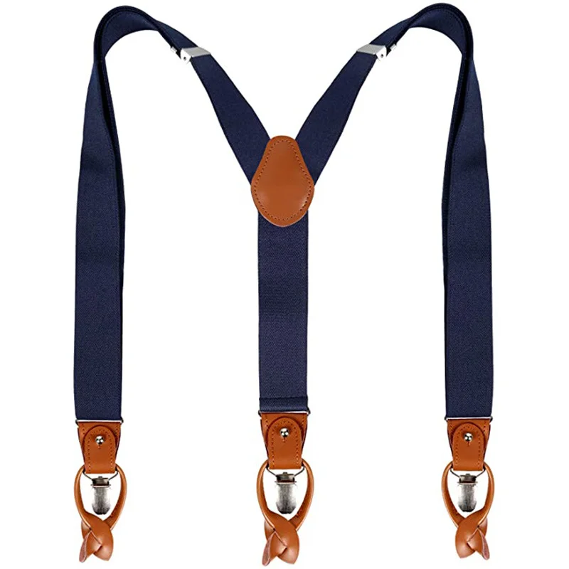 Retro Adjustable Stretch Suspenders-inspireuse