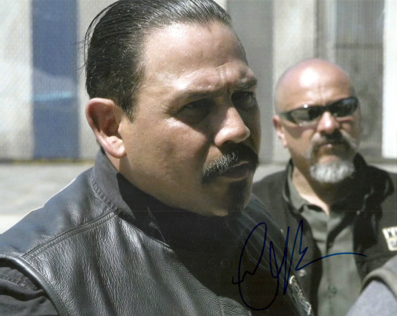 EMILIO RIVERA 'SONS OF ANARCHY' MARCUS ALVAREZ SIGNED 8X10 PICTURE *COA *PROOF 1