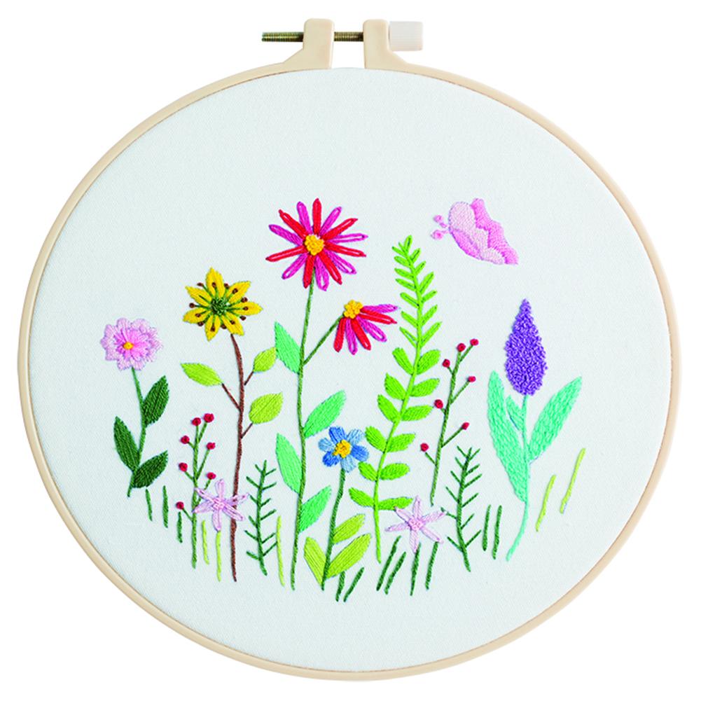 

Flowers - Embroidery - 30*30cm, 501 Original