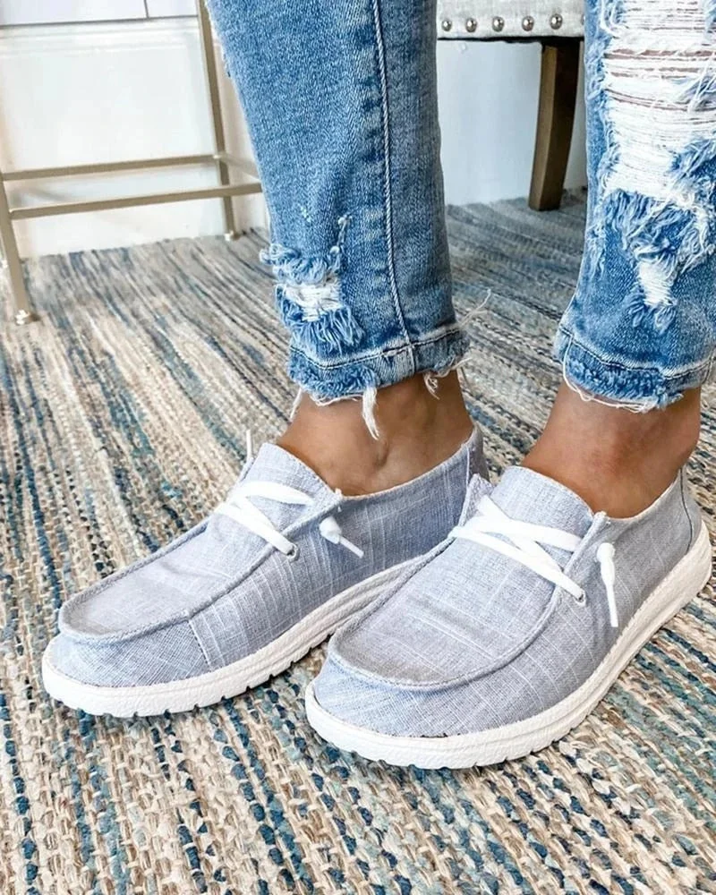 2021 Women Flats Summer Casual Shoes Female Breathable Slip On Loafers Canvas Sneakers Fashion Mocassin Femme Plus Size