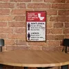 Toilet - Vintage Metal Signs(8*12Inch)  - Warning