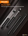 Shocks for GMC,OCPTY Front Rear Shock Absorbers Struts Fit for Chevy Blazer/LLV/S10/S10 Blazer,for GMC Jimmy/S15/S15 Jimmy/Sonoma,for Isuzu Hombre 344040 37129 344041 37021 Pack of 4