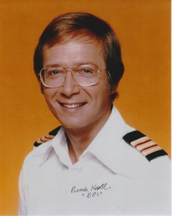 BERNIE KOPELL signed autographed THE LOVE BOAT DR. ADAM DOC BRICKER 8x10 Photo Poster painting