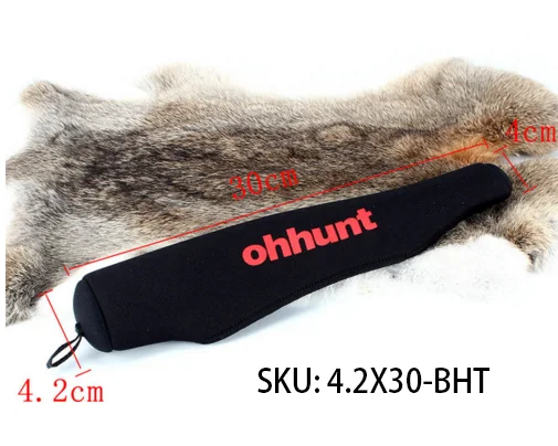 ohhunt® Rifle Scope Cover 4.2x30'' 4.2x35''5x30''5x35''6x39'' Neoprene Protective Bag
