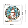 Diamond Painting-DIY Crystal Rhinestone Xmas Snowman