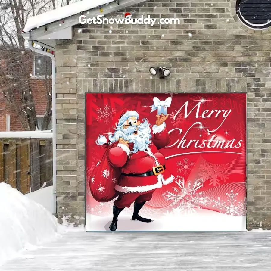 SnowBuddy Garage Door Covers Christmas 2024 Buy 2 Free Shipping