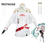[Wetrose] In Stock Miku Racer Dress Outfit Cosplay Costume