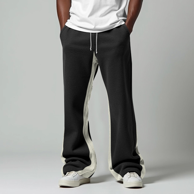 Sopula Men's Essential Patchwork Flared SweatPants - SOPULA