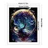 Moon Tree Of Life-11CT Stamped Cross Stitch 40*50cm/15.75*19.69in