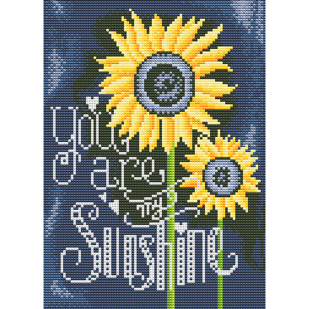 

Sunflower - Round Drill Diamond Painting - 30*40CM, 501 Original
