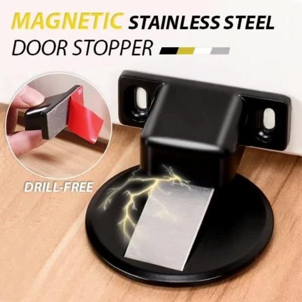 Stainless Steel Invisible Magnetic Doorstop