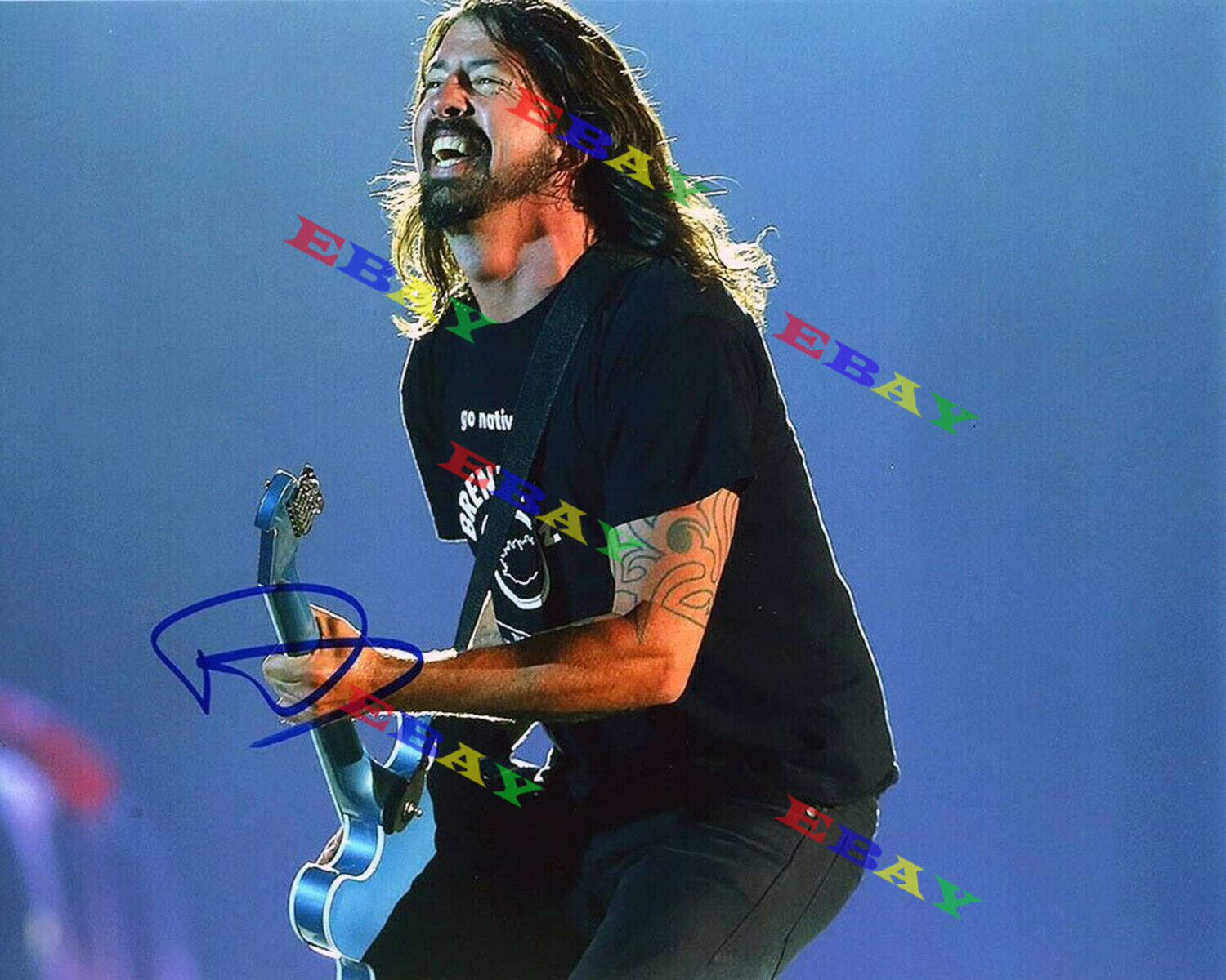 Dave Grohl Foo Fighters Nirvana Autographed Signed 8x10 Photo Poster painting Reprint