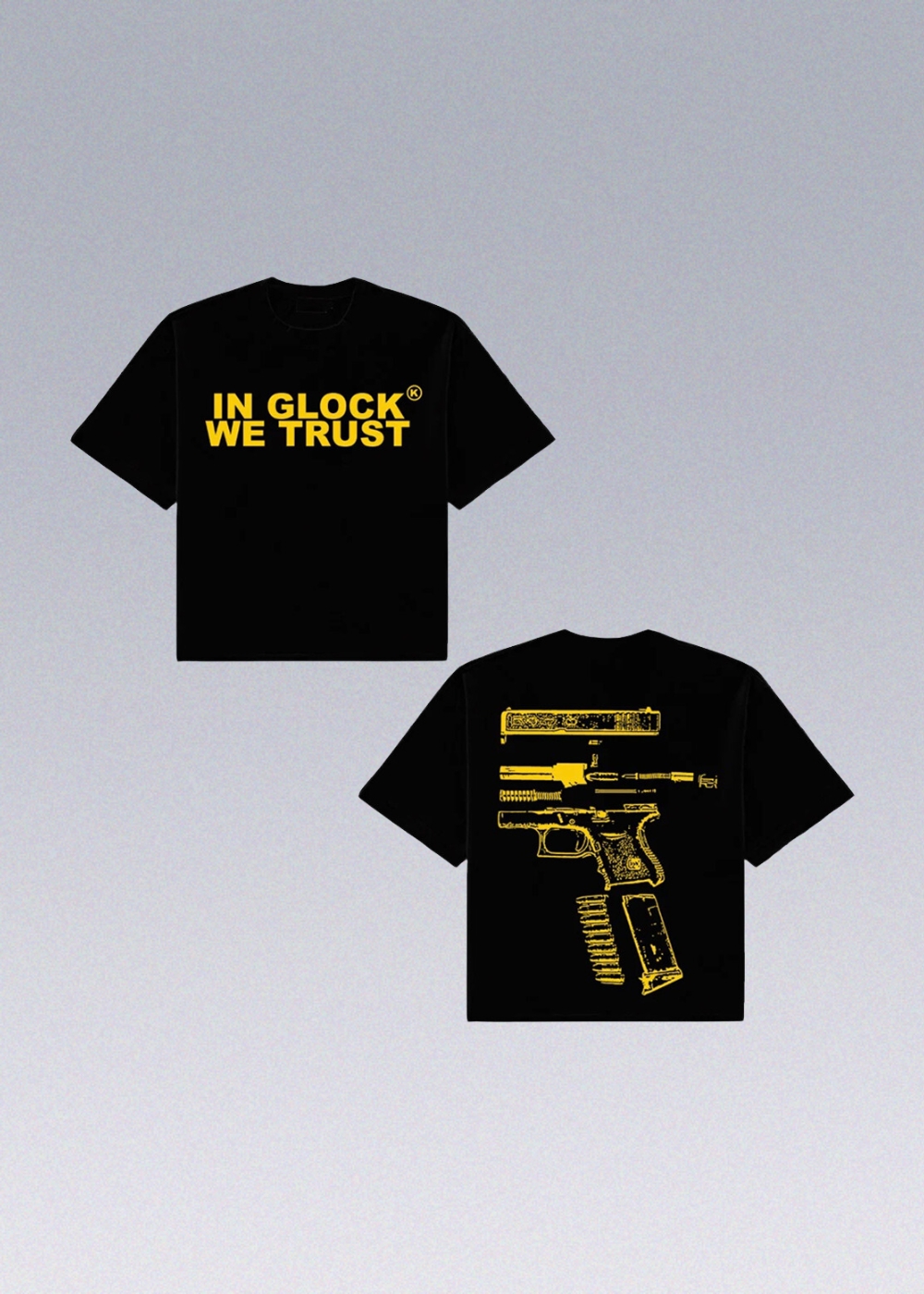 In Glock We Trust T-Shirt Techwear - X techwear-x