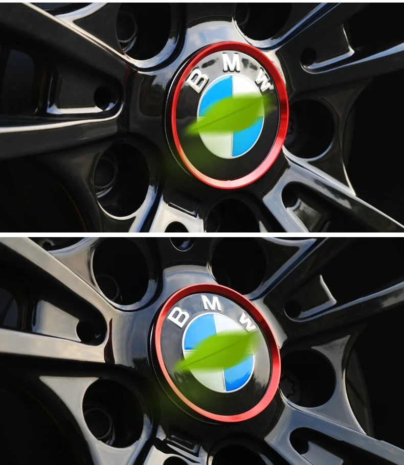 Car wheel hub metal decorative ring