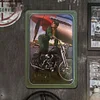 Curved Sexy Pin Up Army and Girl Bike - Vintage Metal Signs(8*12Inch/12*16Inch)-Pin-up-girls