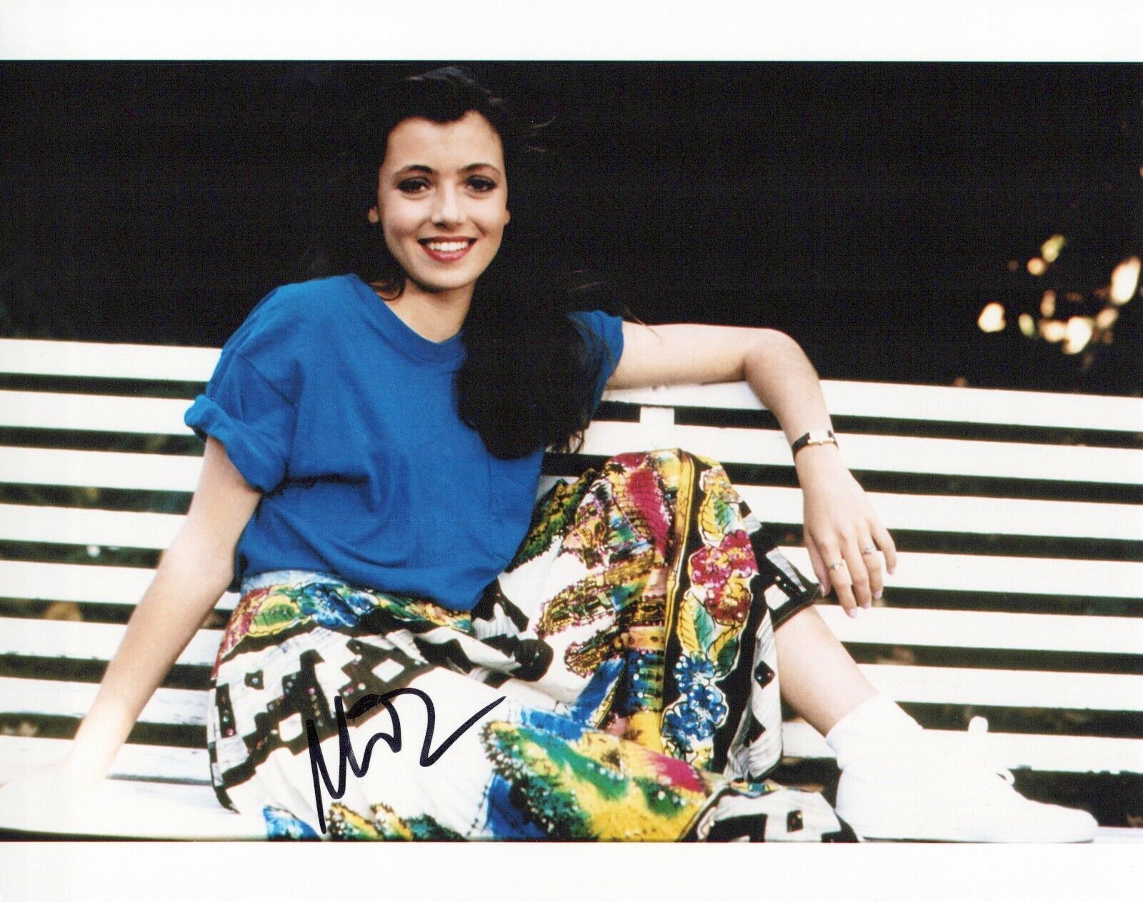 Mia Sara Ferris Bueller's Day Off autographed Photo Poster painting signed 8x10 #1 Sloane Peters