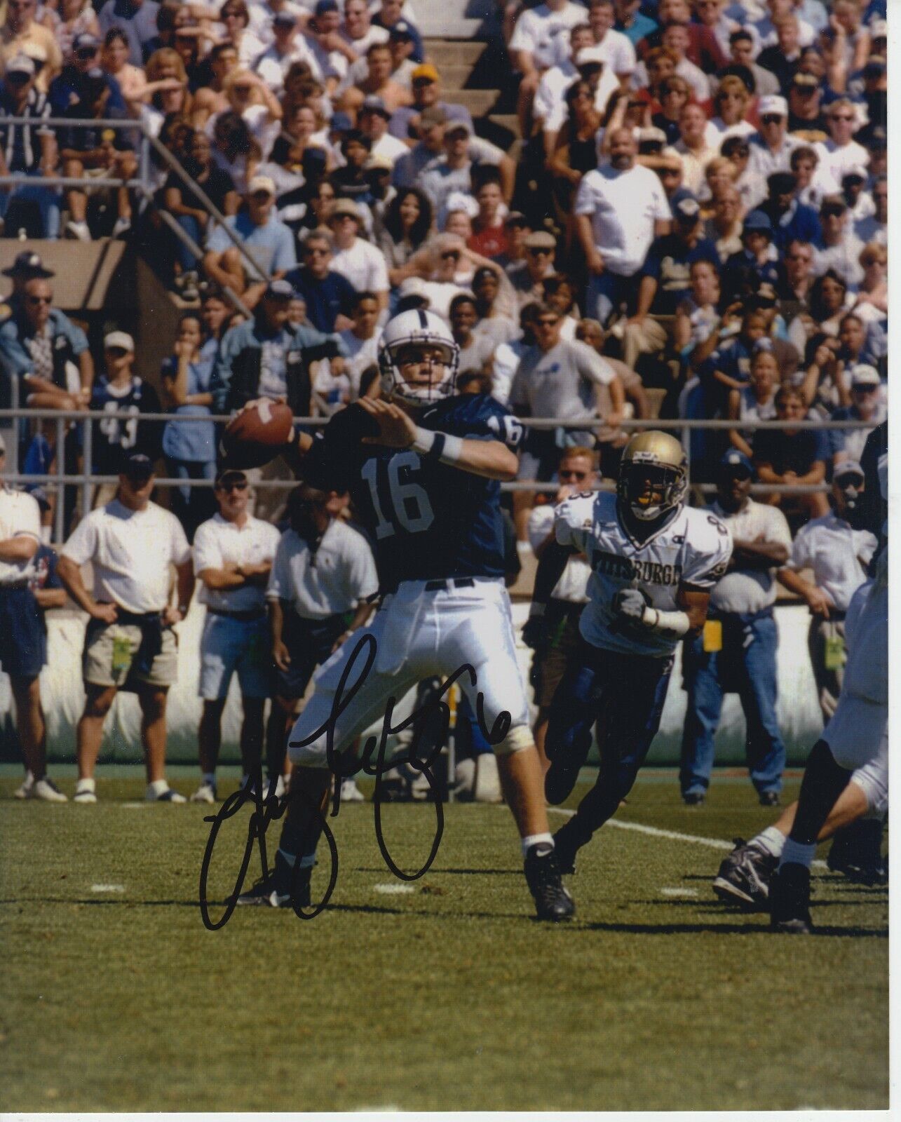 Kevin Thompson 8x10 Signed Photo Poster painting w/ COA Penn State Lions #1