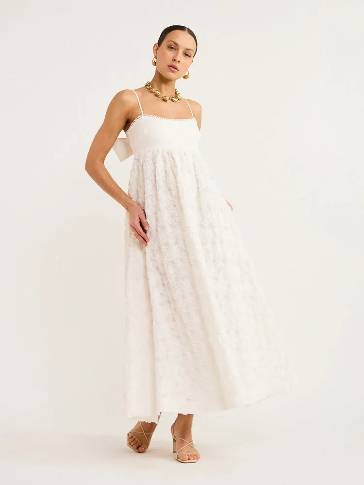 meline midi dress Meline Midi Dress - Ivory
